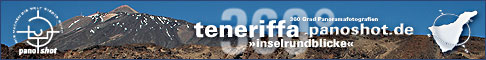 Teneriffa - Inselrundblicke in 360 Grad Panoramafotografien