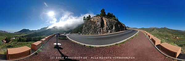 360 Grad Panoramafotografie auf Teneriffa