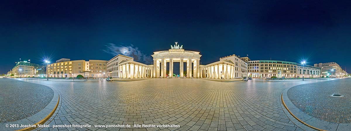 Brandenburger Tor bei Nacht