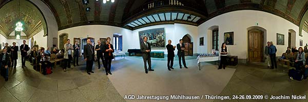 Empfang im Rathaus