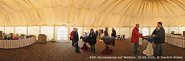 Catering im Zelt
