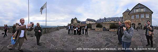 Gruppenbild der Preisträger auf der Altane