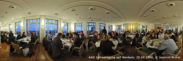 Abendessen im Panoramarestaurant