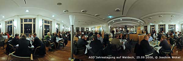 Abendessen im Panoramarestaurant
