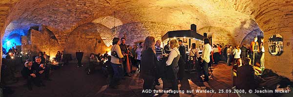 Tagesausklang im Gesindekeller