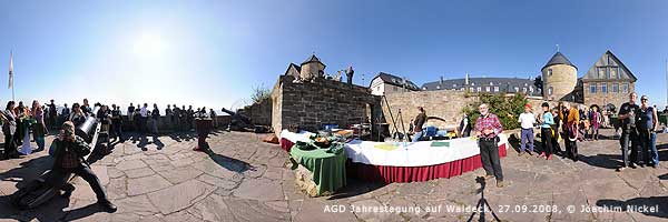 Tagungsausklang mit dem Bläserchor Edertal