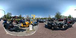 Ausfahrt der JET-Tankstelle